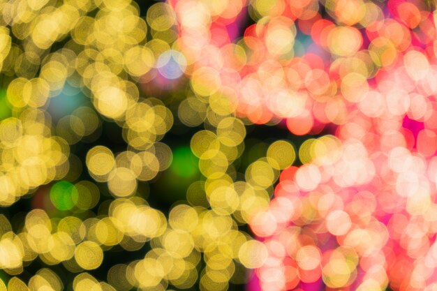 Lumières de bokeh