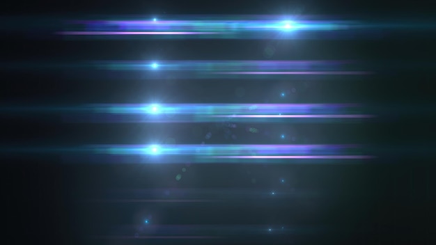 Lumières clignotantes sur le mur