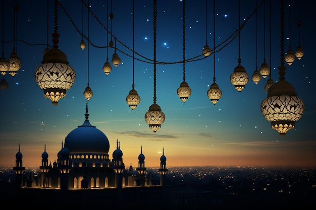 Les lumières du Ramadan Moubarak
