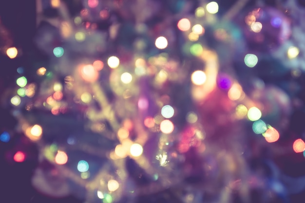 Lumières De Noël Bokeh