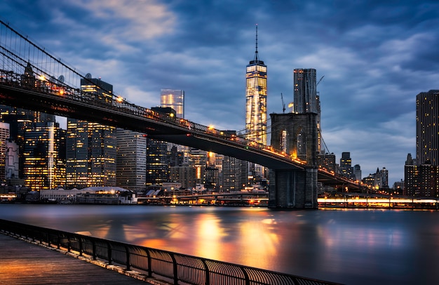 Lumières de la ville de new york