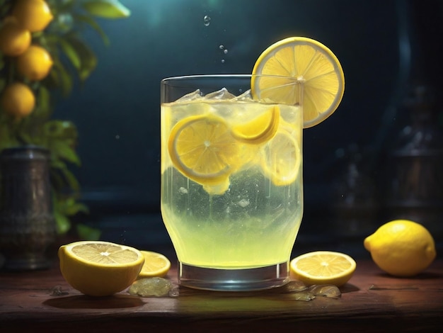 Luminescence de la limonade