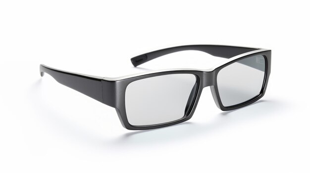 Des lunettes 3D isolées sur fond blanc