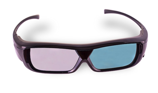 Lunettes 3D isolés