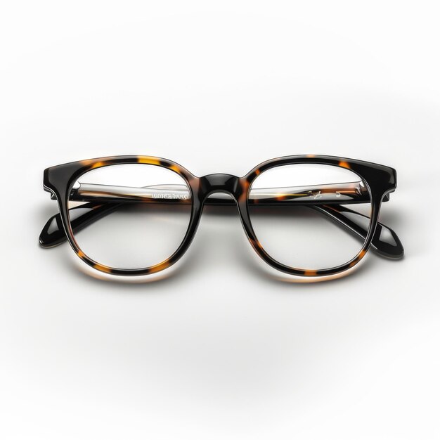 Des lunettes de nerd isolées