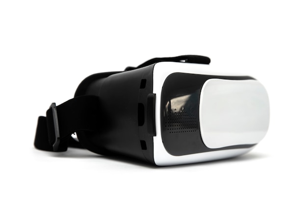 Lunettes de réalité virtuelle VR isolés sur fond blanc