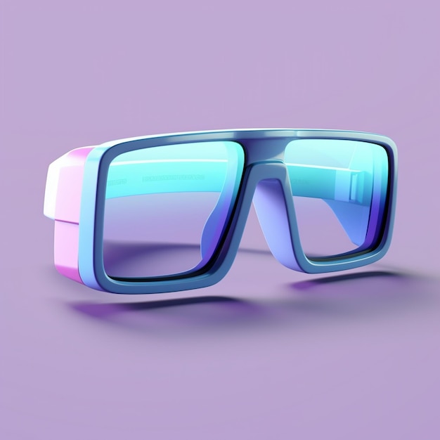 lunettes de soleil concepteur de bande dessinée 3d