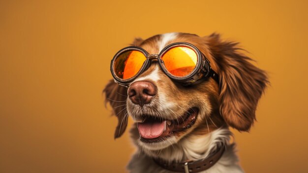 Des lunettes de soleil génératives pour chiens canins