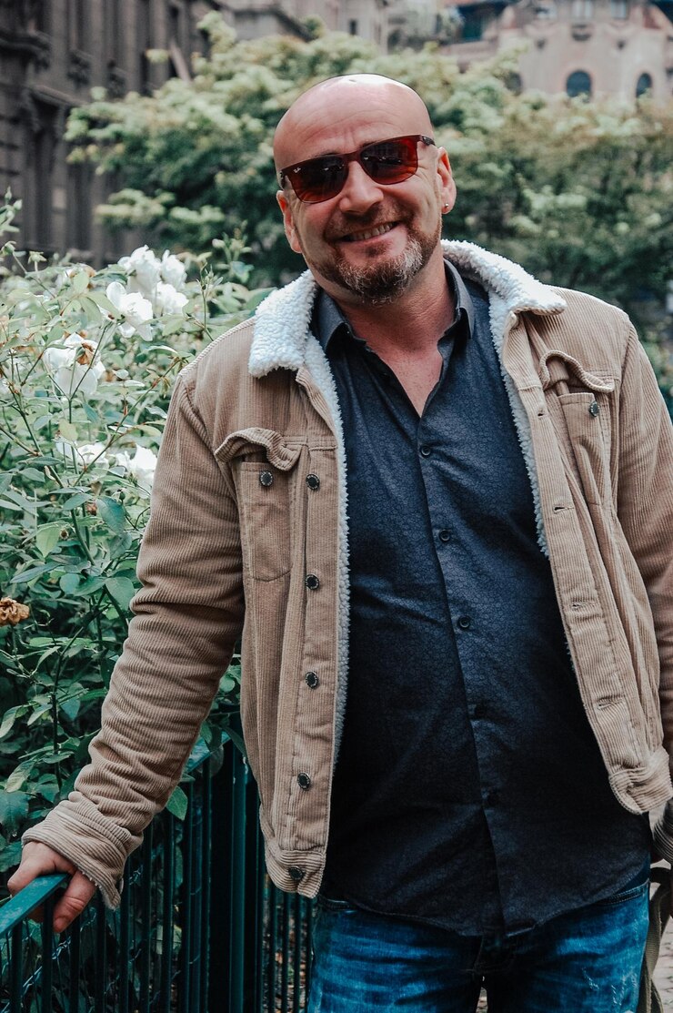 Photo lunettes de soleil et veste