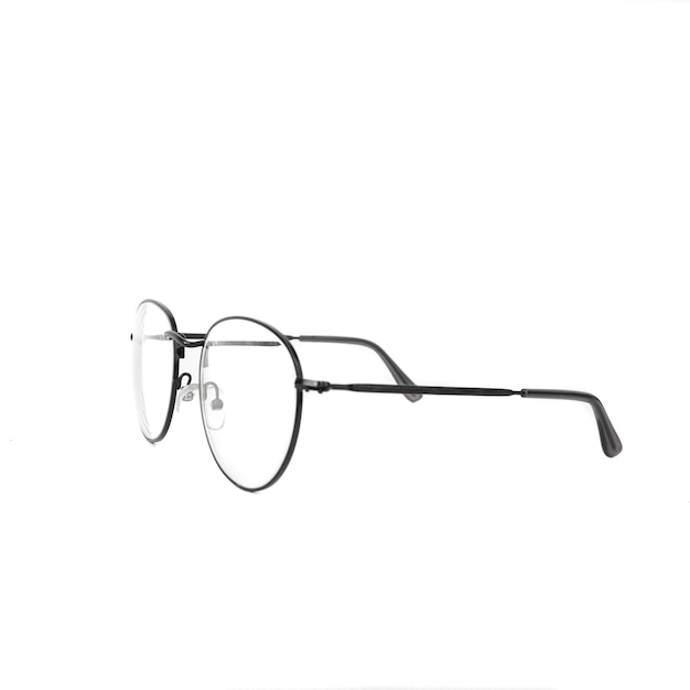 Lunettes de vue isolé sur fond blanc