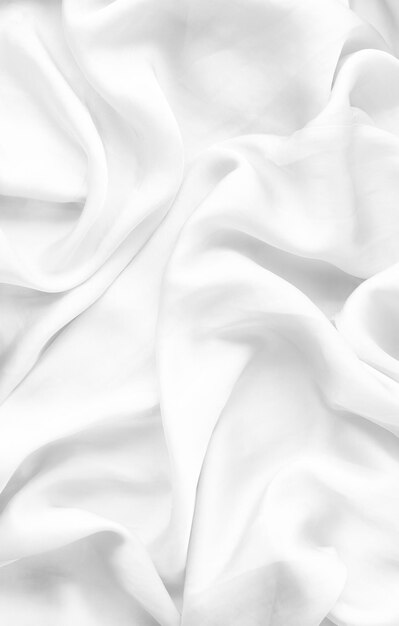 Luxe blanc doux soie flatlay fond texture vacances beauté abstrait toile de fond