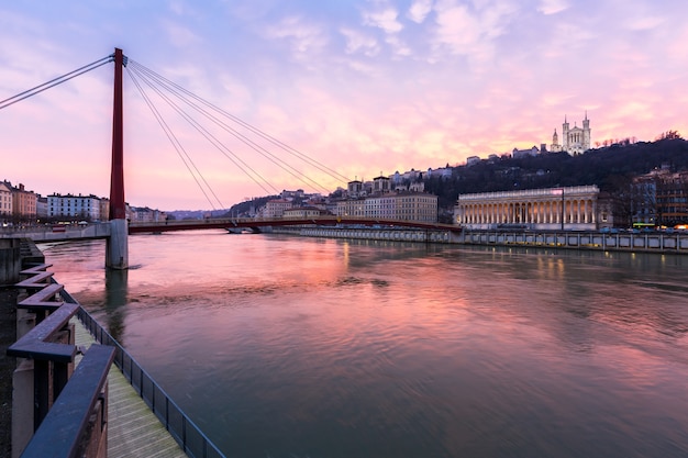 Lyon Saône Fourvière Notre-Dame