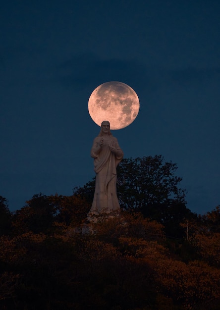 Photo ma super lune est là.