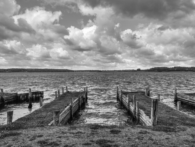 Photo maasholm à la rivière schlei