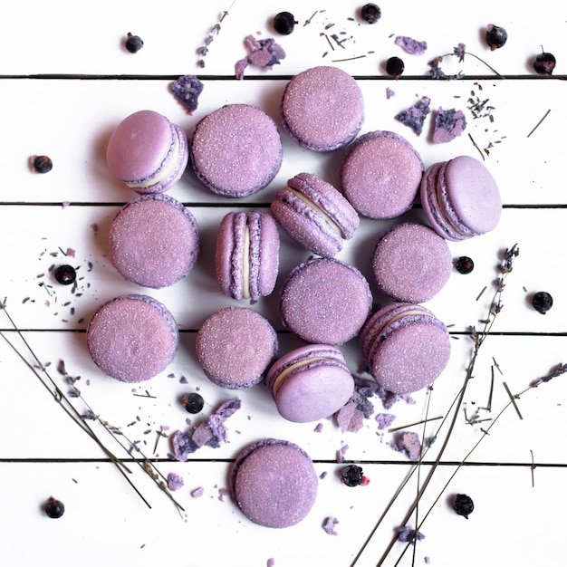 Macaron français sucré