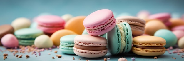 Macarons assortis