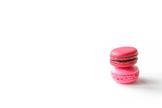 Macarons colorés