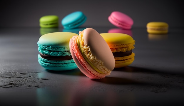 Macarons exotiques aux combinaisons de saveurs uniques