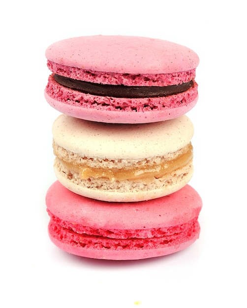 Macarons français .Dessert