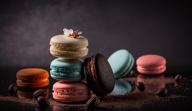 Des macarons irrésistibles aux textures addictives