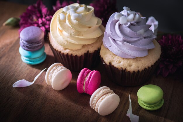 macarons ou macarons et cupcakes