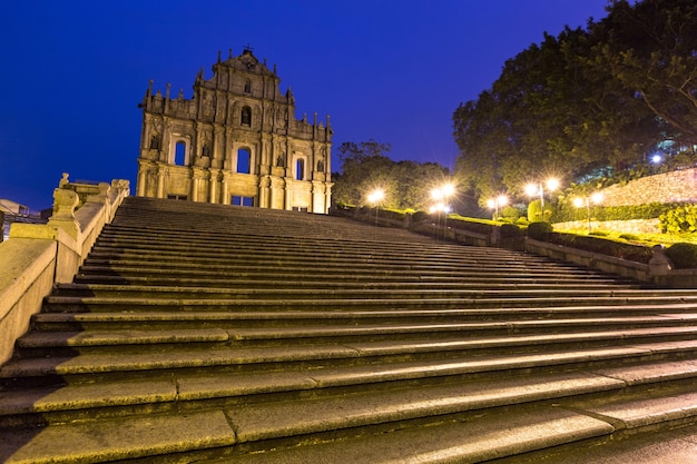 Macau Ruines de Saint Paul