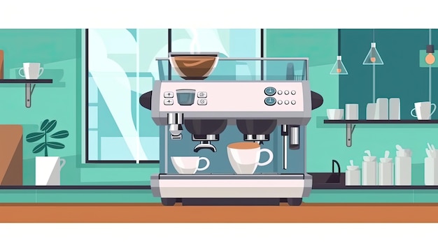 La machine à dynamo à café SuperDuper prépare un café savoureux avec un filtre génial