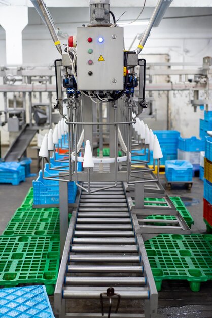 Photo une machine fabriquée dans une usine