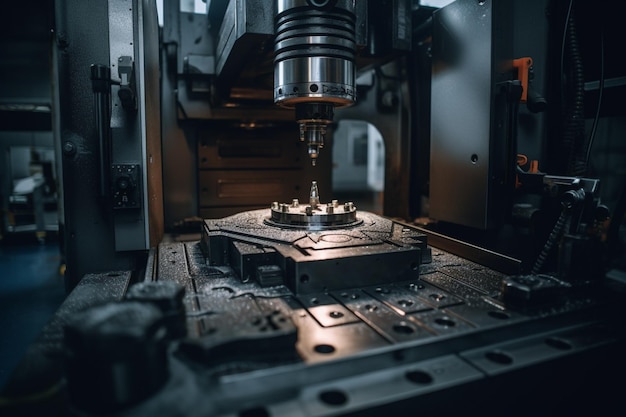 Une machine fabriquée par cnc