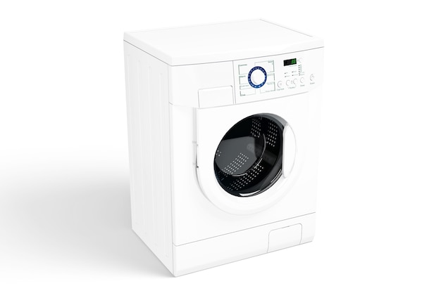Machine à laver isolated over white