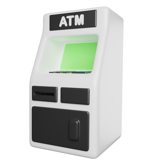 une machine avec un logo vert et noir