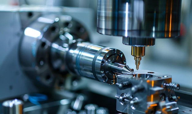 une machine qui a une machine qui dit le processus sur elle