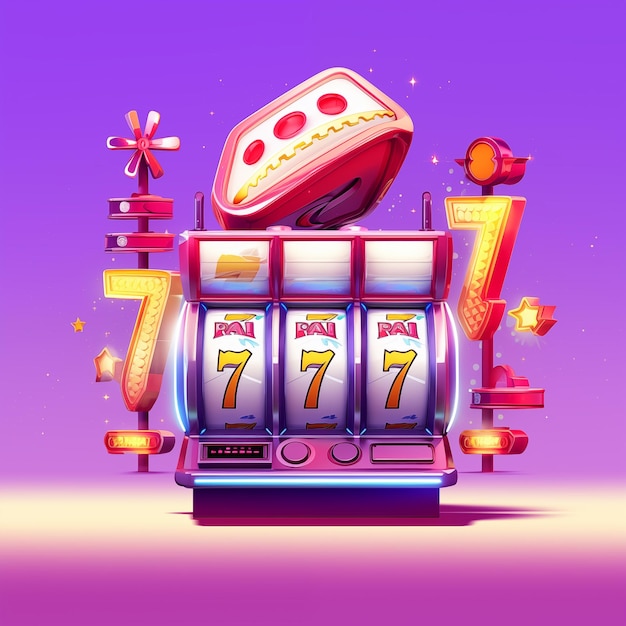 Machine à sous avec jackpot Lucky Seven 777 pour les jeux de casino