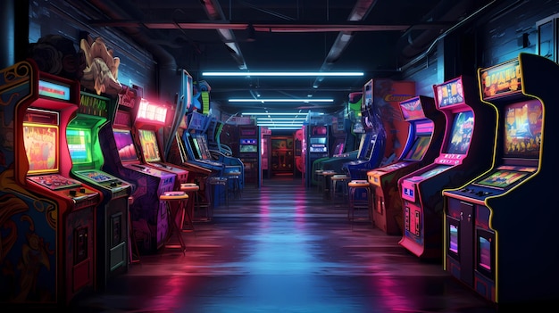 machines d'arcade classiques