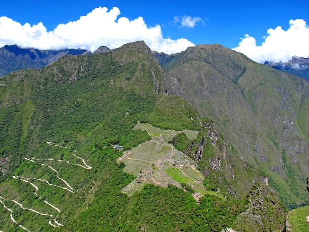 Machu Picchu ruines de l'Empire Inca dans les Andes Pérou Amérique du Sud