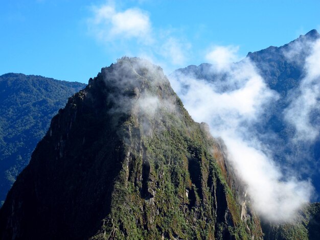 Machu Picchu ruines de l'Empire Inca dans les Andes Pérou Amérique du Sud