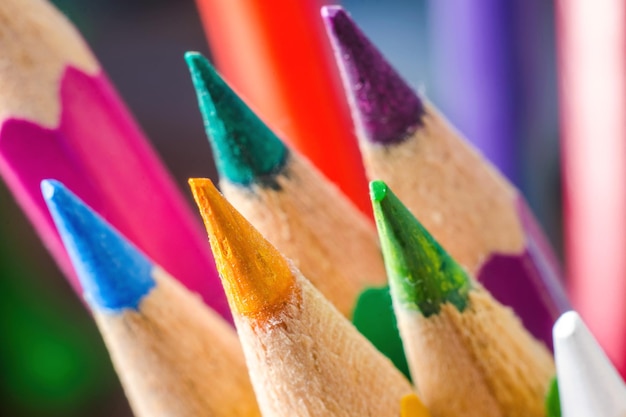 Macro de crayons