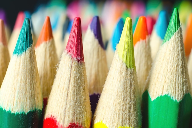 Macro de crayons