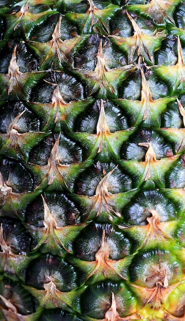 Macro organique de jus de modèle de fond de texture d'ananas