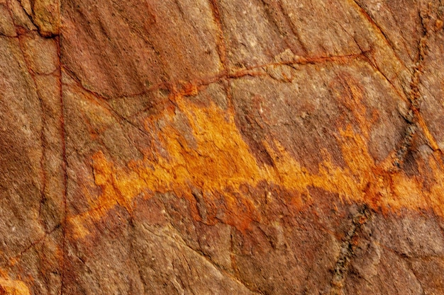 Macro paysages à playa del silencio sur la côte asturienne espagne