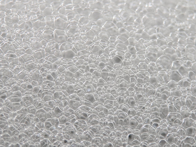 Macro de texture en mousse d'argent