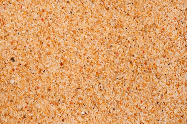 Macro texture de sable de plage