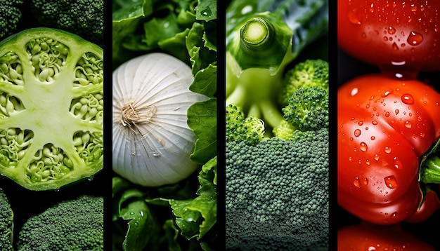 La macrophotographie des légumes