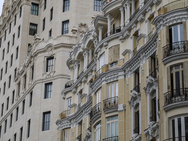 Madrid espagne gran via building