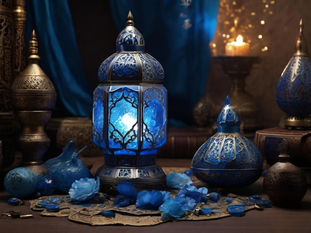 La magie éphémère du Ramadan bleu