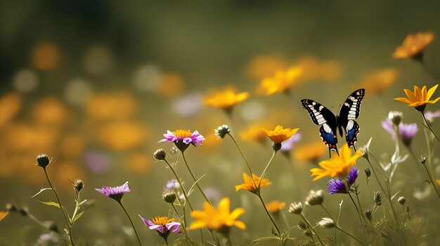 Un magnifique coup de papillon.