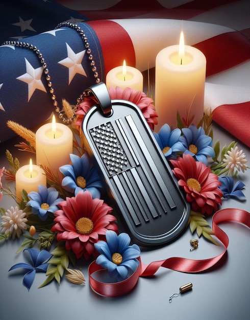 Photo ce magnifique dessin est fait pour divers événements américains comme le memorial day.