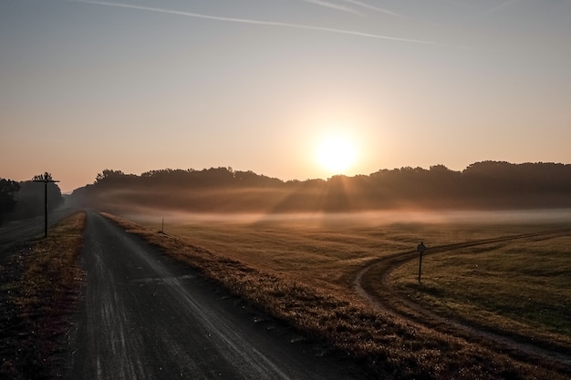 Magnifique lever de soleil