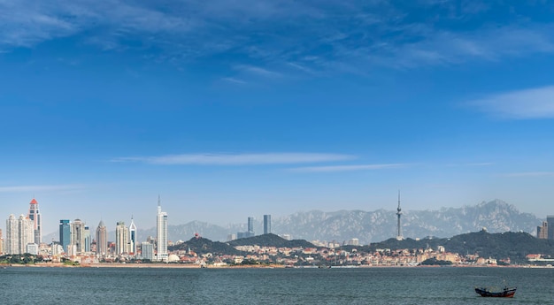 Le magnifique littoral de Qingdao en Chine