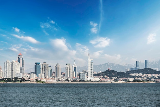 Le magnifique littoral de Qingdao en Chine